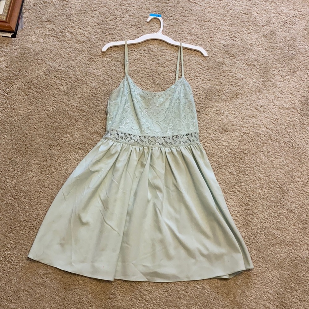 Mint cocktail dress